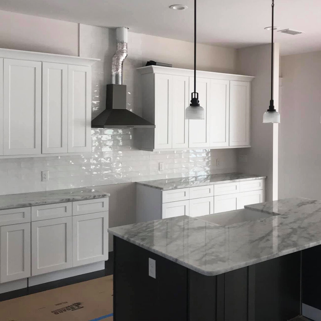 kitchen granite countertops and cabinets